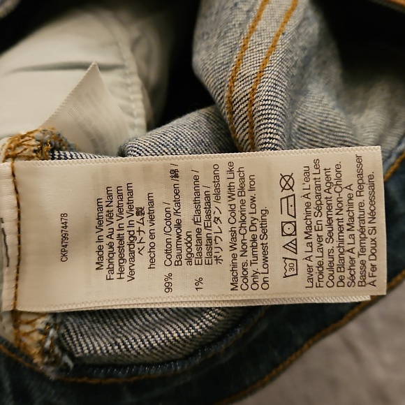 NWT Madewell Wideleg Perfect Vintage in Morea Wash - Picture 11 of 11